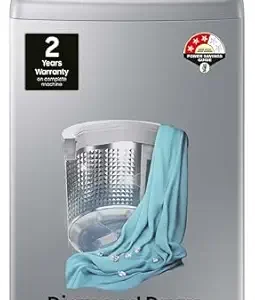 Samsung 7 kg, Fully-Automatic Top Load Washing Machine (WA70A4002GS/TL, Imperial Silver)