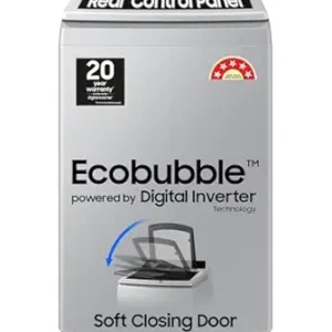 Samsung 7 kg, Eco Bubble Techn, Digital Inverter Motor, Soft Closing Door, Fully-Automatic Top Load Washing Machine (WA70BG4441YYTL, Lavender Gray)