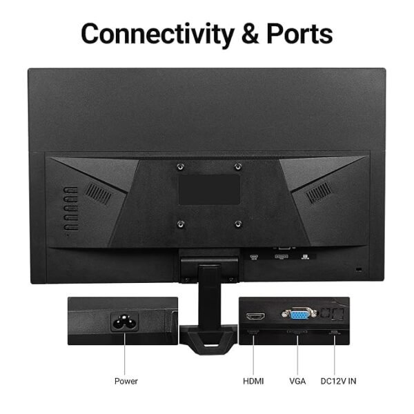TECNICO Desktop Computer Set, Core i5-2400, 16GB RAM, 256GB SSD + 500GB HDD, 20-inch Monitor, Wireless Keyboard & Mouse, Webcam, Headphones