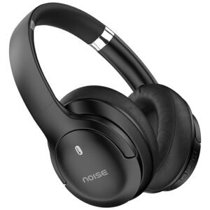 Noise Airwave Max 4 Wireless Over-Ear Headphones with 70H Playtime, ENC, 40mm Driver, Low Latency(up to 40ms), Dual Pairing, BT v5.4 (Carbon Black)