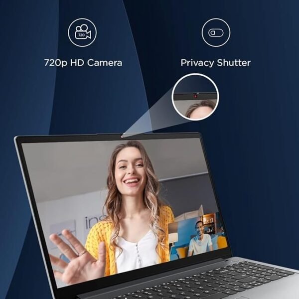 Lenovo IdeaPad Slim 1 Intel® Celeron® N4020 15.6 inch (39.6cm) Thin & Light Laptop (8GB RAM/512GB SSD/Windows 11 Home/Office Home & Student 2024/1Yr ADP Free/Cloud Grey/1.54Kg), 82V700L2IN