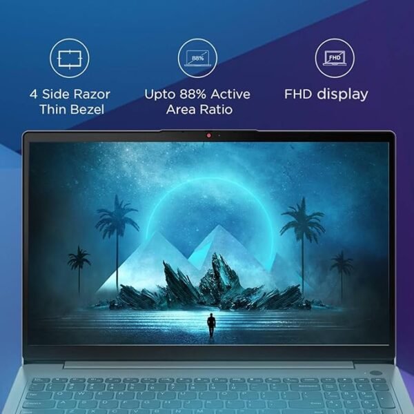 Lenovo IdeaPad 3, Intel Core i3-1215U, 12th Gen, 8GB RAM, 512GB SSD, FHD, 14"/35.5cm, Windows 11, MSOffice 2021, Arctic Grey, 1.43Kg, 82RJ00FUIN, 1 Year Warranty, 3months Game Pass, Thin& Light Laptop