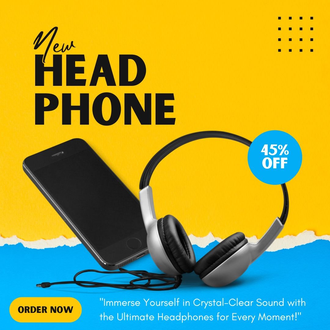 New Headphone Instagram Post