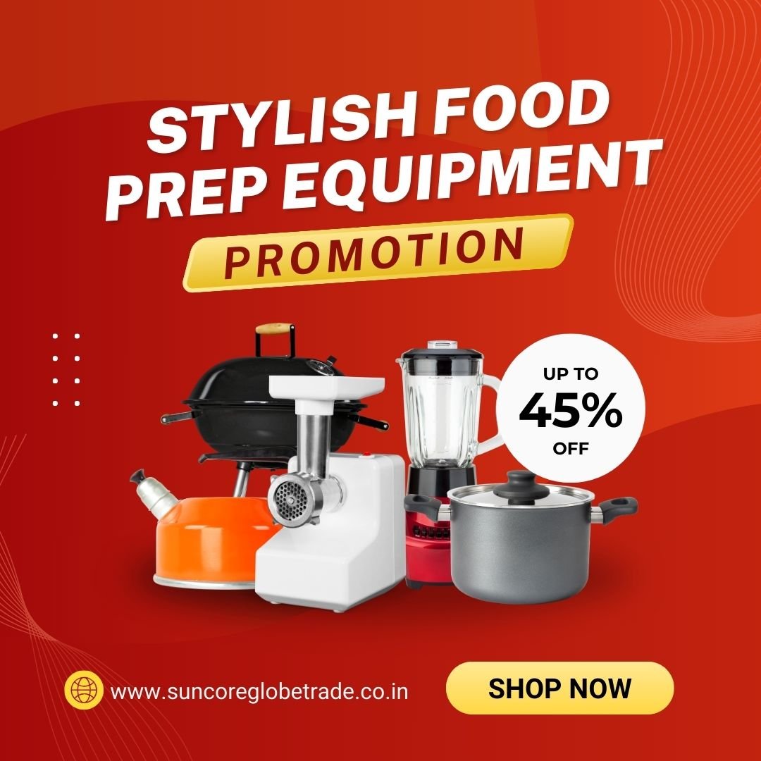 Red Modern Kitchen Appliance Promotion Instagram Post
