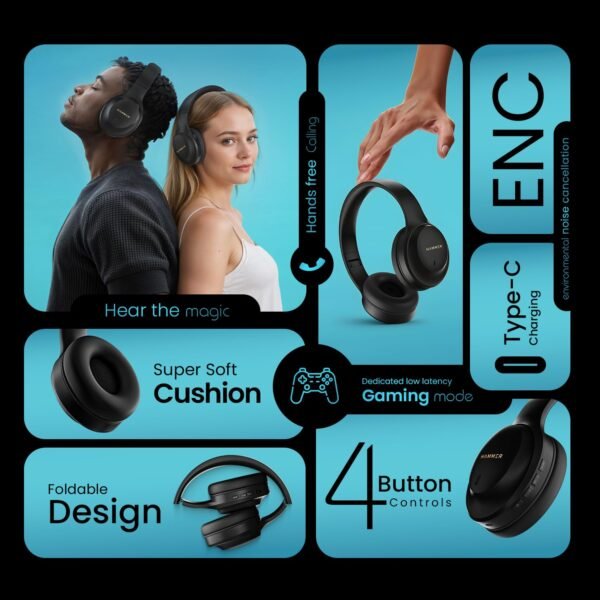 HAMMER Vibe ENC Bluetooth Headphone